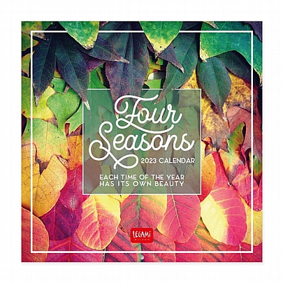 Μηνιαίο Ημερολόγιο Τοίχου 2023 - 4 Seasons (18x18) - Legami