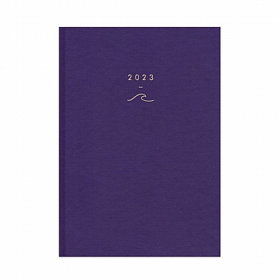 Ημερήσιο Ημερολόγιο Vie 2023 - Navy Blue (17x25) - AdBook