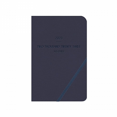 Εβδομαδιαίο Ημερολόγιο Lieve 2023 - Navy Blue (13x21) - AdBook