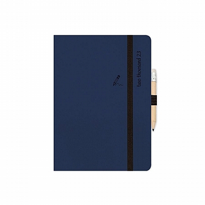 Ημερήσιο Ημερολόγιο Handy 2023 - Navy Blue (12x17) - AdBook