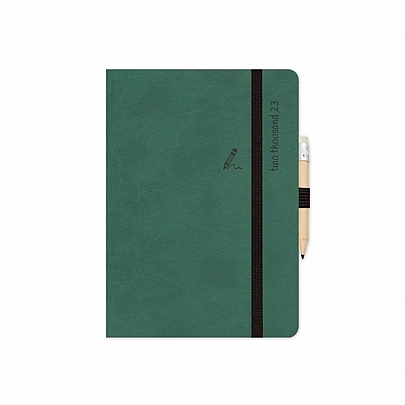 Ημερήσιο Ημερολόγιο Handy 2023 - Green  (12x17) - AdBook