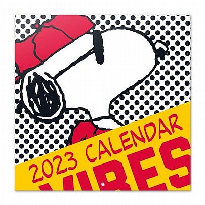 Μηνιαίο Ημερολόγιο Τοίχου 2023 - Snoopy (30x30) - Grupo Erik