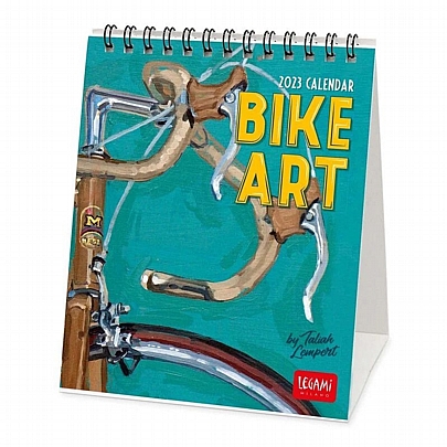 Μηνιαίο Επιτραπέζιο Ημερολόγιο 2023 Σπιράλ - Bike Art (12x14.5) - Legami