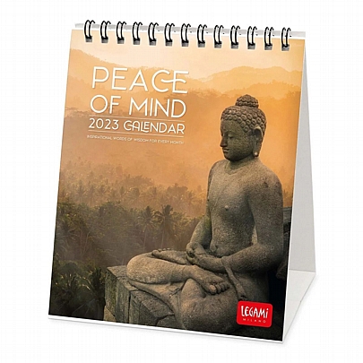 Μηνιαίο Επιτραπέζιο Ημερολόγιο 2023 Σπιράλ - Peace of Mind (12x14.5) - Legami