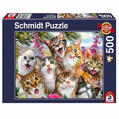 Παζλ - Cats Selfie (500κ) - Schmidt