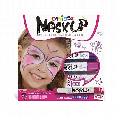 Face painting Mask up - 3 Χρώματα Princess - Carioca