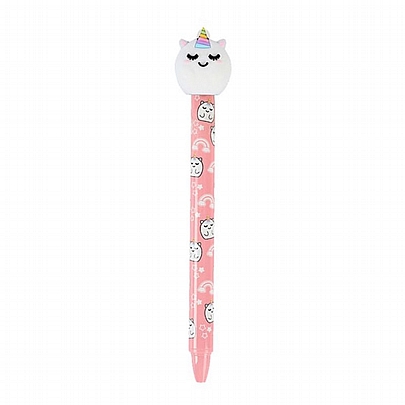 Στυλό που σβήνει με Κουμπί Unicorn - Μπλε (0.7mm) - iTotal