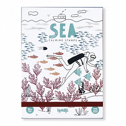 Calming Stamps: Η Ζωή στη Θάλασσα - Londji