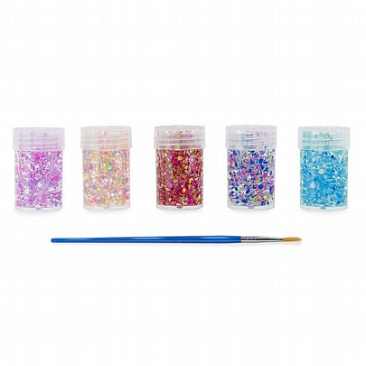 Κόλλες διακόσμησης 5 χρωμάτων - Mini Dots Pixie Paste (19.5ml) - Ooly Glitter Glue