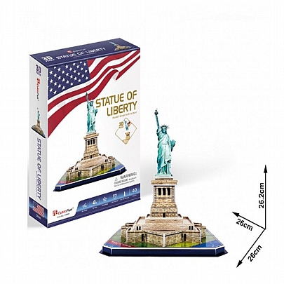 Παζλ 3D - Statue Of Liberty (39κ) - CubicFun