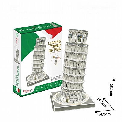 Παζλ 3D - Leaning Tower Of Pisa (27κ) - CubicFun