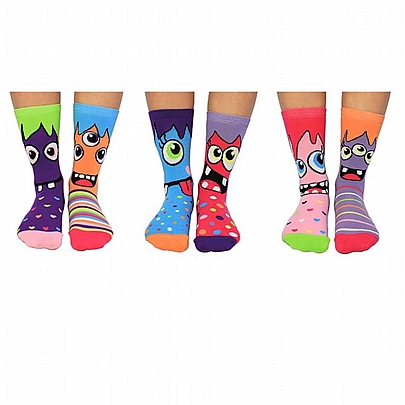 Παιδικές κάλτσες (No.30,5-38,5/6τμχ) - Miss Mashers - United OddSocks