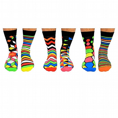 Αντρικές κάλτσες (No.39-46/6τμχ) - Socks Addict - United OddSocks