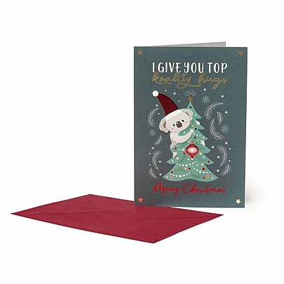 Χριστουγεννιάτικη Κάρτα με Φάκελο - Xmas Koala (17x11.5) - Legami