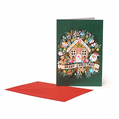 Χριστουγεννιάτικη Κάρτα με Φάκελο - Sweet Merry Christmas (17x11.5) - Legami