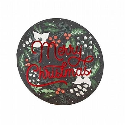 Χριστουγεννιάτικη Κάρτα με Φάκελο -Christmas Mistletoe (12.5x12.5) - Legami
