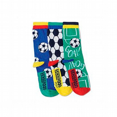 Παιδικές κάλτσες (No.30,5-38,5/3τμχ) - Goal - United OddSocks
