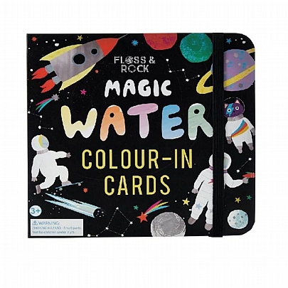 Ζωγραφίζω με μαρκαδόρο νερού - Διάστημα - Floss & Rock