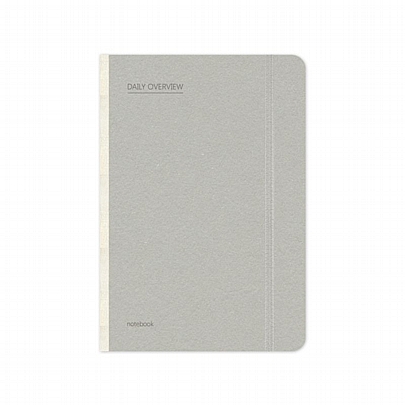 Σημειωματάριο Eco Overview - Grey (14x21) - AdBook