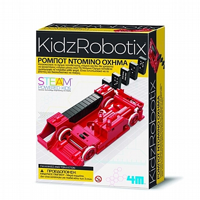 Kidz Robotix: Κατασκευή Όχημα Ντόμινο Ρομπότ - 4M