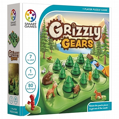 Grizzly Gears (80 Challenges) - Smart Games