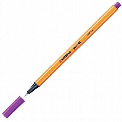 Μαρκαδοράκι Λεπτής Γραφής - Dark Lilac (0.4mm) - Stabilo Point 88