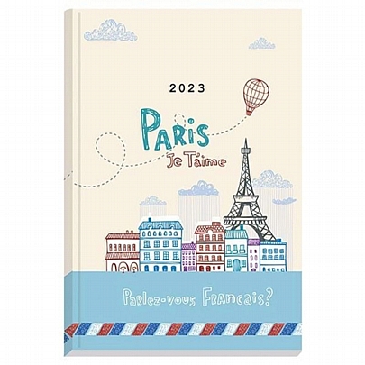 Ημερήσιο Ημερολόγιο 2023 - Paris (12.5x17.5) - Next