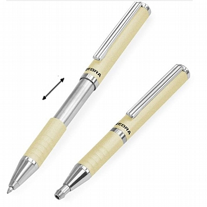 Στυλό πολυτελείας Πτυσσόμενο - Gold - Zebra SL-F1