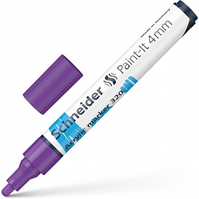 Ακρυλικός μαρκαδόρος - Violet (4mm) - Schneider 320 Paint-It