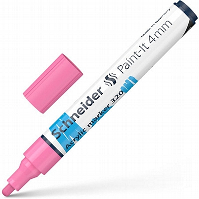 Ακρυλικός μαρκαδόρος - Pastel Pink (4mm) - Schneider 320 Paint-It