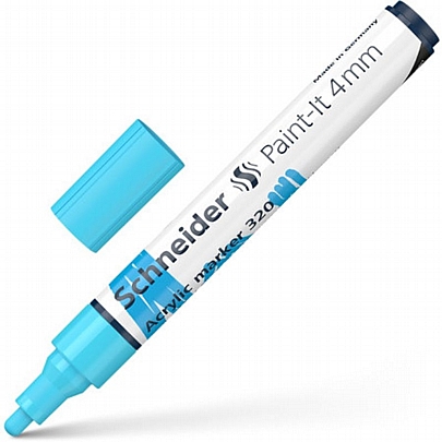 Ακρυλικός μαρκαδόρος - Pastel Blue (4mm) - Schneider 320 Paint-It