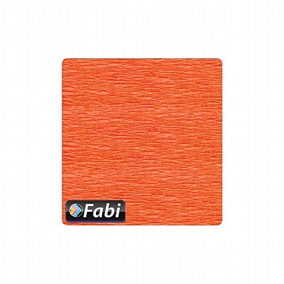 Χαρτί Γκοφρέ (50x200εκ.) - Πορτοκαλί - Fabi