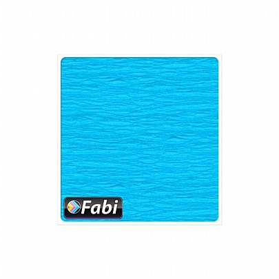 Χαρτί Γκοφρέ (50x200εκ.) - Γαλάζιο - Fabi