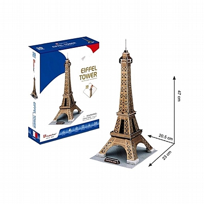 Παζλ 3D - Eiffel Tower (39κ) - CubicFun