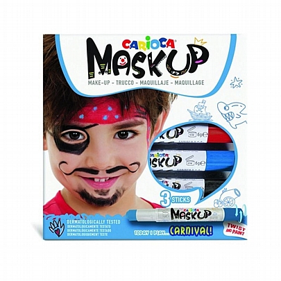 Face painting (3 Χρώματα) - Carioca Mask up Carnival