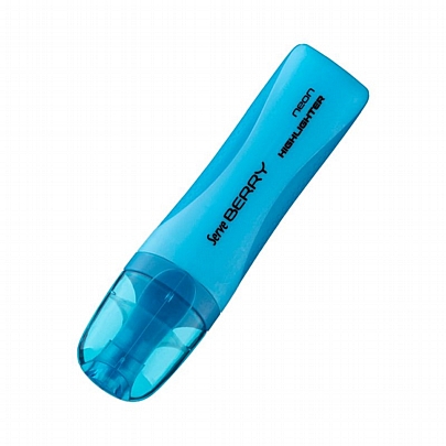 Mαρκαδόρος υπογραμμίσεως - Neon Μπλε (2-5mm) - Serve Berry