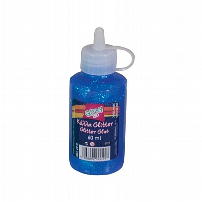 Glitter Glue - Neon μπλε (60ml) - Groovy