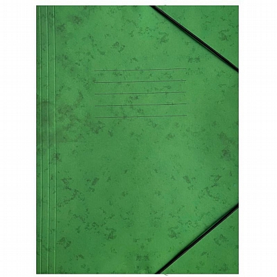 Χάρτινος φάκελος με λάστιχο - Πράσινος (25x35) - Groovy Office
