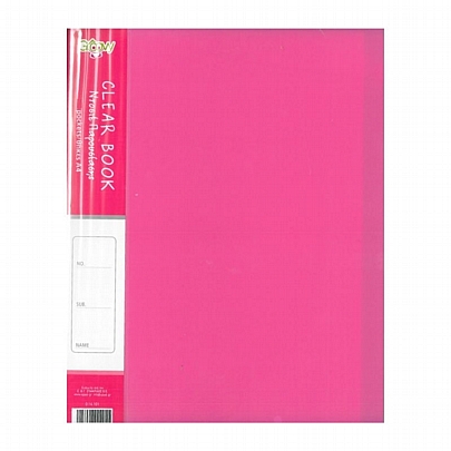 Ντοσιέ σουπλ 30 θέσεων - Neon Ροζ (Α4) - Groovy Office
