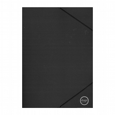 Κουτί με λάστιχο - Μαύρο (25x35x3) - Shape