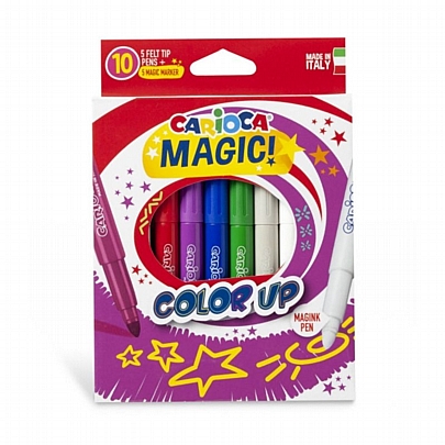 Μαρκαδόροι Magic 10 χρωμάτων - Carioca Colour Up