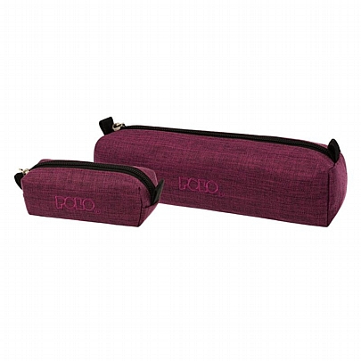 Κασετίνα βαρελάκι & πορτοφολάκι - Traffic Purple - Polo Wallet Jean