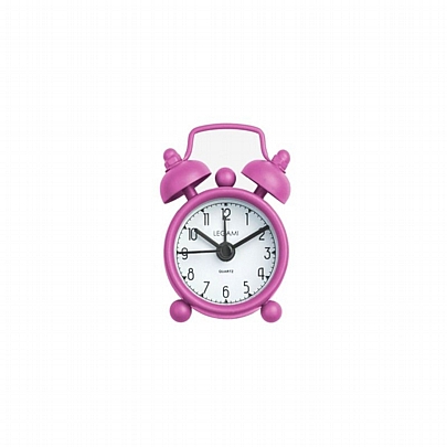 Mini ρολόι-ξυπνητήρι - Vintage violet - Legami