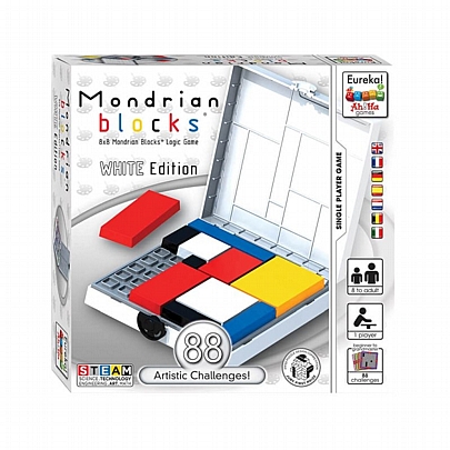Mondrian Blocks - White Edition - Eureka