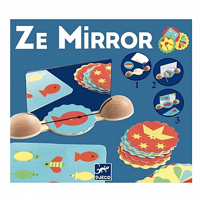 Εκπαιδευτικό Παιχνίδι με καθρέφτη - Βρείτε το αντικείμενο - Djeco