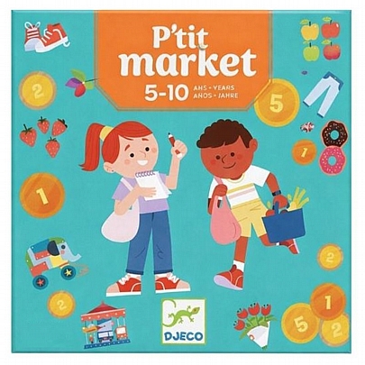 Εκπαιδευτικό Παιχνίδι: Μαθαίνω να Ψωνίζω - Η Μικρή Αγορά - Djeco