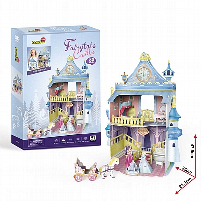 Παζλ 3D - Fairytale Castle (81κ) - CubicFun