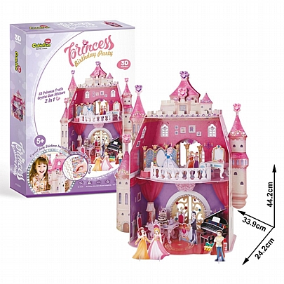 Παζλ 3D - Princess Birthday Party (95κ) - CubicFun