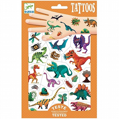 Τατουάζ για παιδιά - Δεινόσαυροι - Djeco