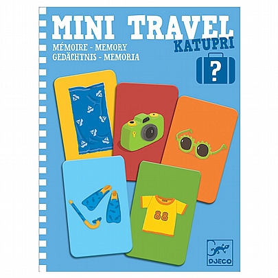 Μίνι Παιχνίδι Ταξιδίου με Κάρτες - Katurpi - Djeco